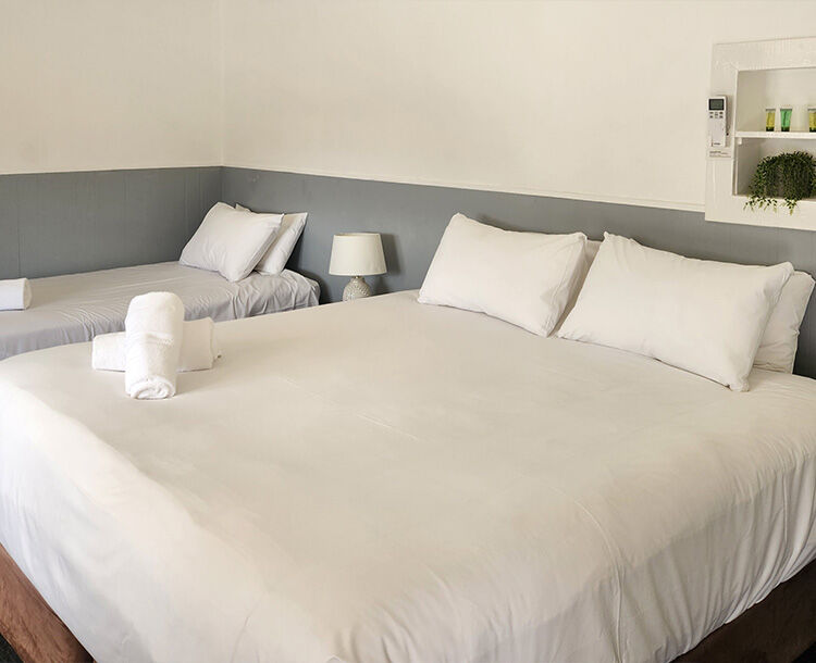 Calder Family Motel - Bendigo Vic King Twin Motel Room